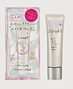 Sugao Air Fit CC Cream Smooth SPF23 PA+++ #02 Pure Ocre