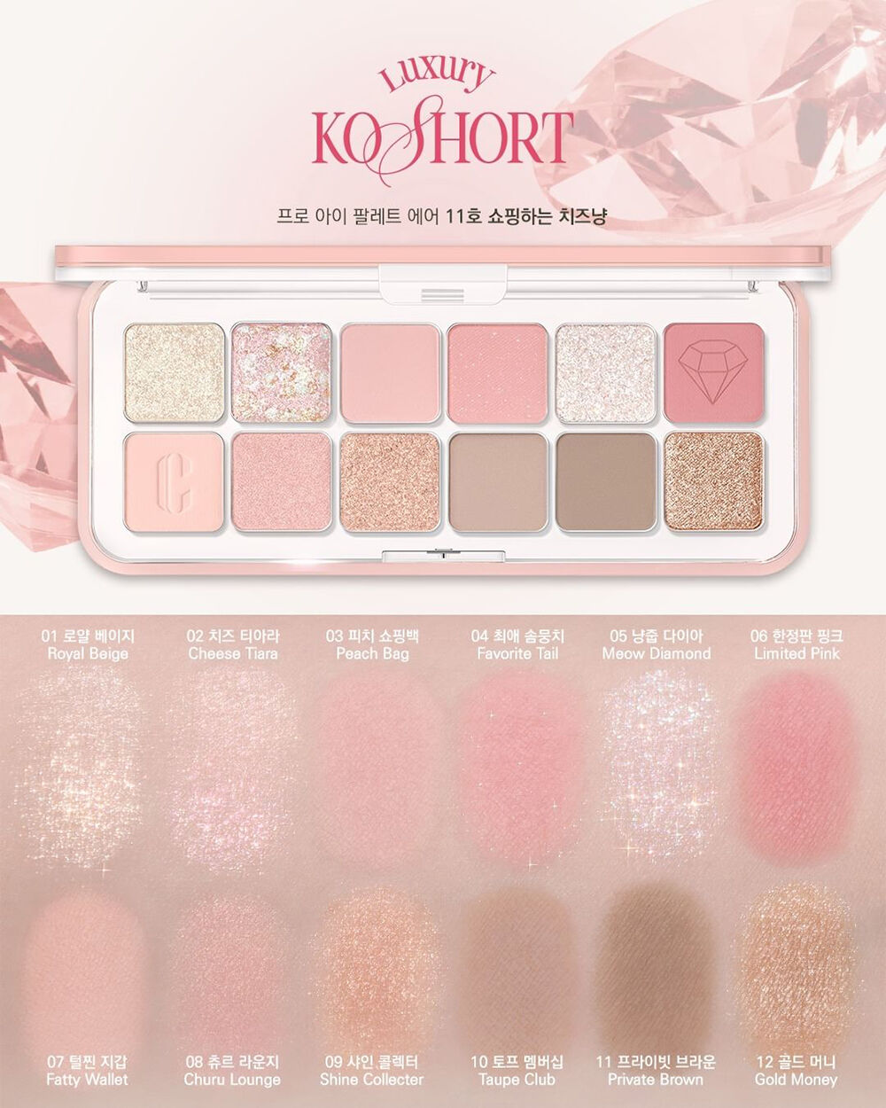 CLIO Pro Eye Palette Air 7.2 g. #11 Shopping Cheese