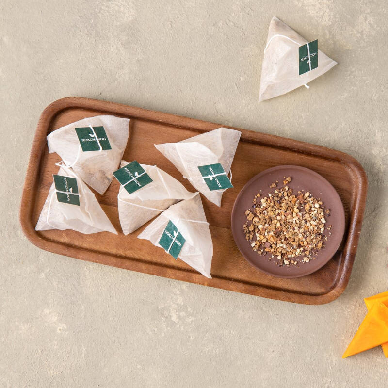 NOKCHAWON Pumpkin & Red Bean Tea (60 ซอง)