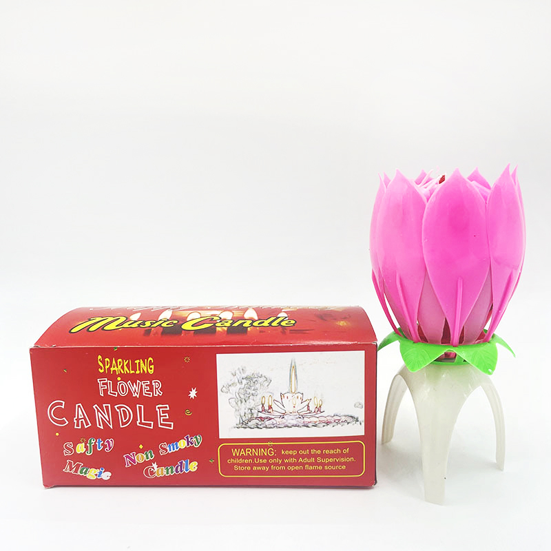 🎉🔥เทียนเซอร์ไพรส์🔥🎉Happy Birthday ดอกไม้บาน มีเสียงเพลง ราคา 16 บาท✔️พร้อมส่ง Ohwowshop วันเกิด รูปทรง สังสรรค์