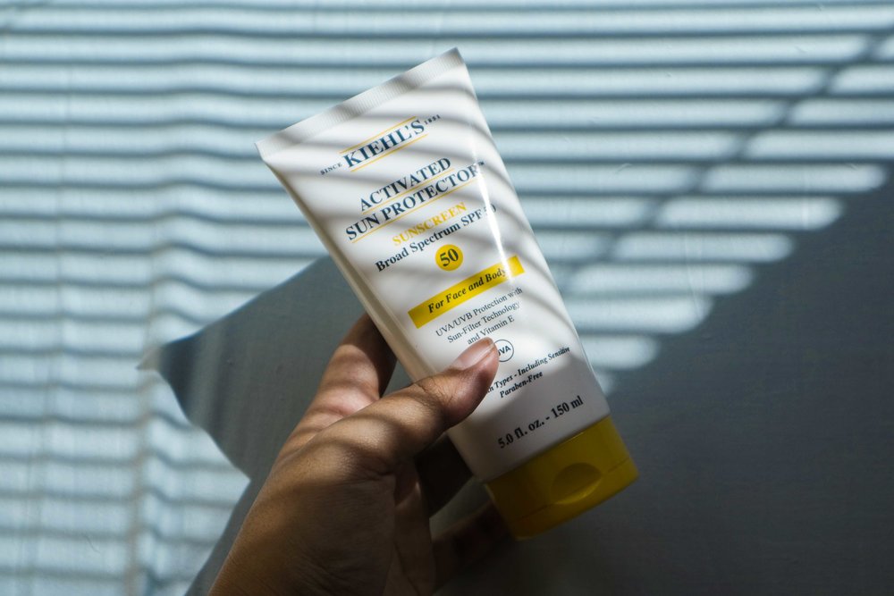 Kiehl's Activated Sun Protector Sunscreen For Face and Body SPF50 150 ml.