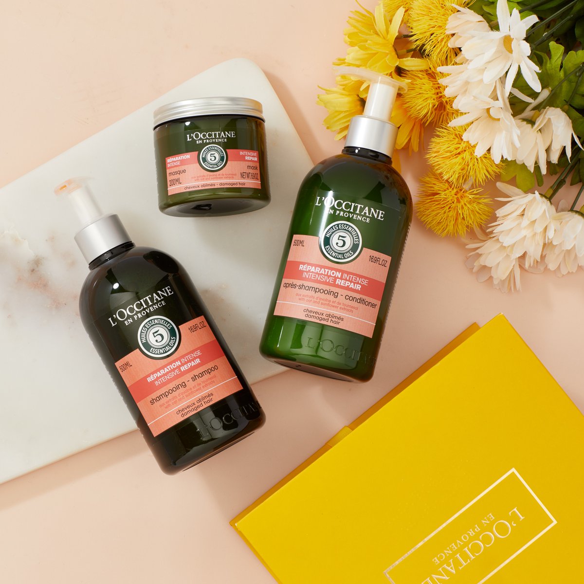 L'Occitane Intensive Repair Shampoo 500 ml.