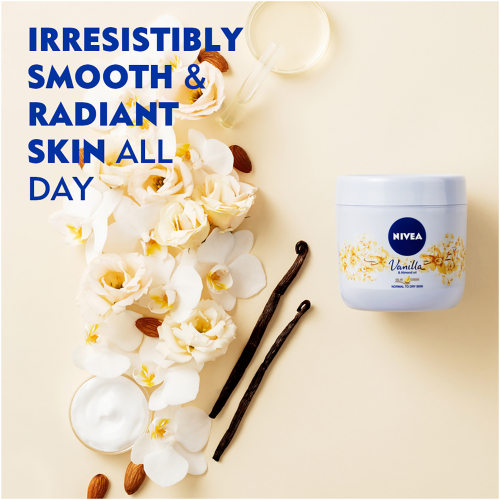 NIVEA Vanilla & Almond Oil Body Cream 400 ml.