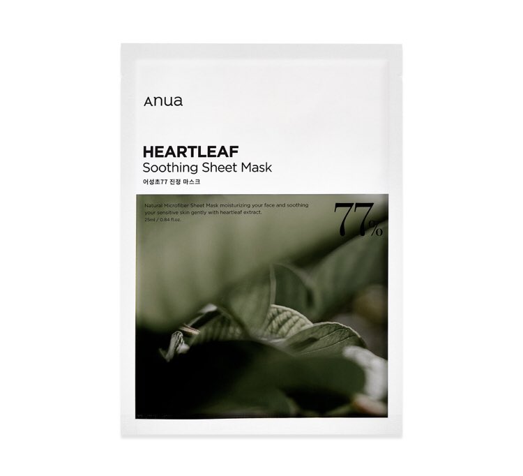Anua Heartleaf 77% Shoothing Sheet Mask 1 แผ่น