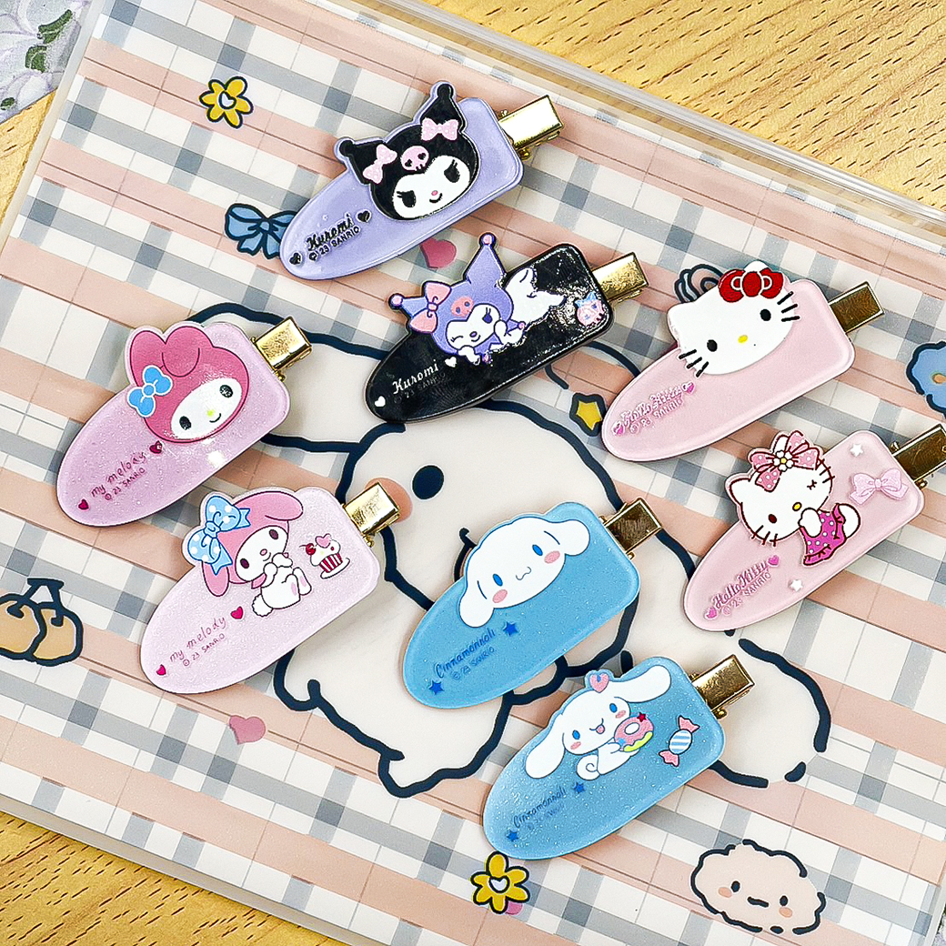🌈กิ๊บติดผม🩵การ์ตูน Sanrio กิ๊บที่ไร้รอยต่อ✔️พร้อมส่งในไทย เครื่องประดับ น่ารักสไตล์กิ๊บการ์ตูน ซานริโอ