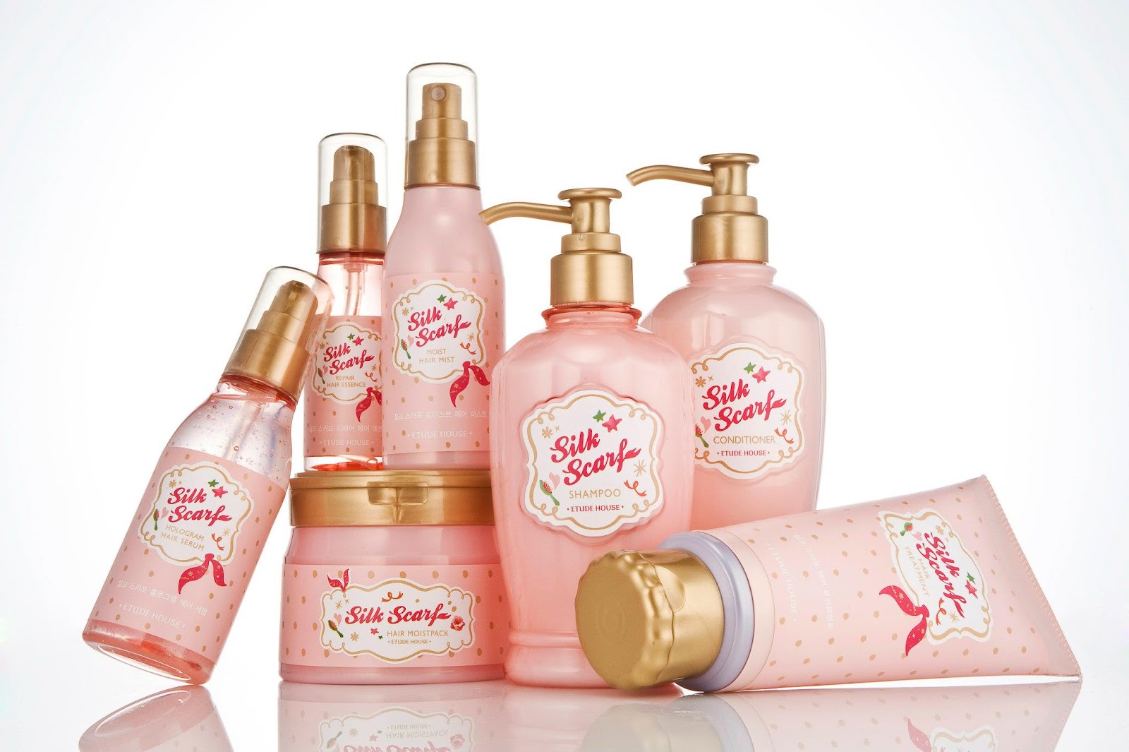 Etude House Silk Scarf Hologram Hair Serum