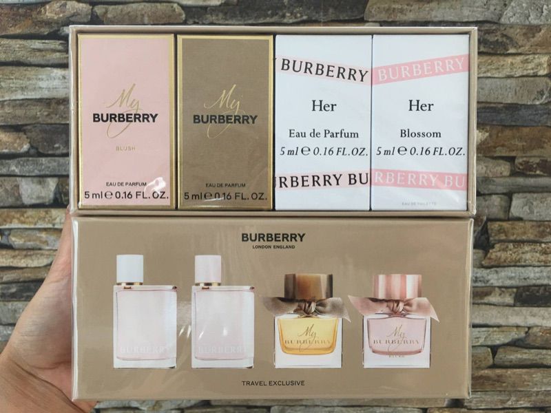 Burberry London England Travel Exclusive SET 5 ml. x 4 กลิ่น