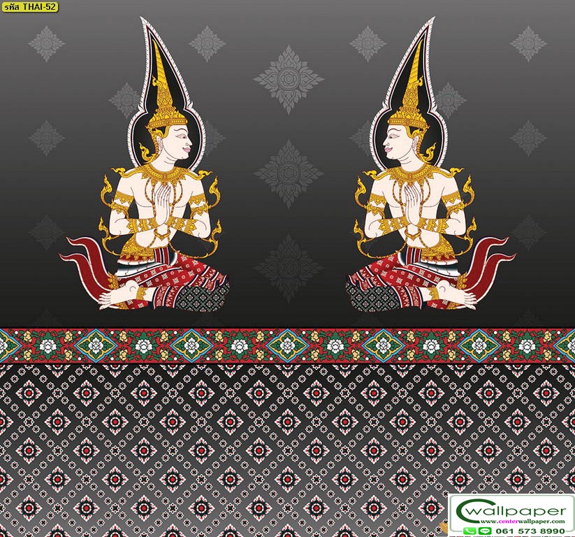 วอลเปเปอร์ลายเทพพนม THAI-53
