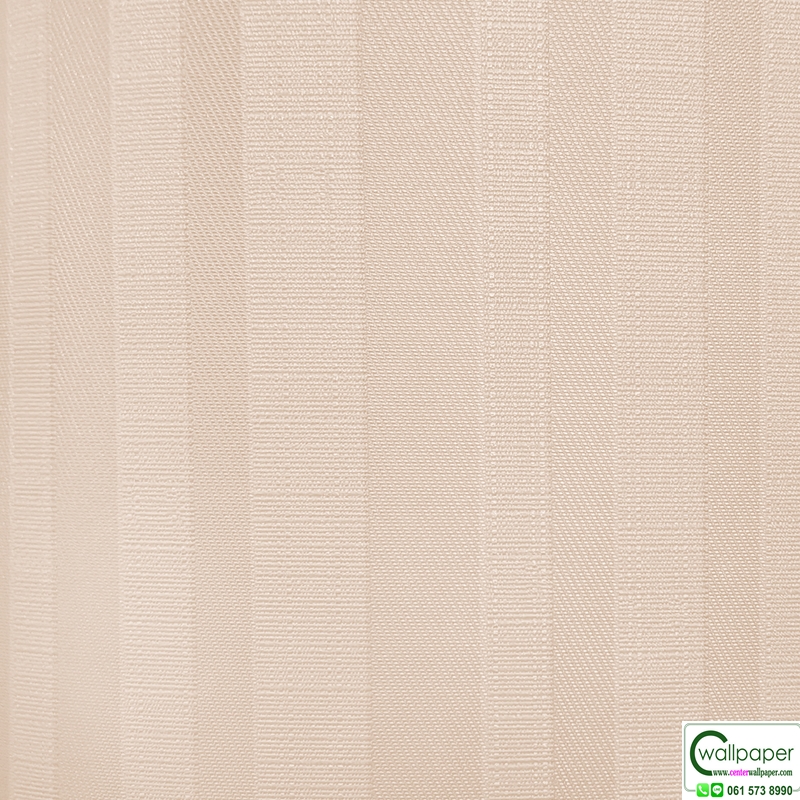 วอลเปเปอร์ลายทาง สีครีมชมพู มีกลิเตอร์ No.AW40-65
