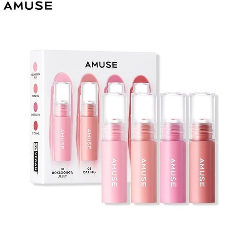 AMUSE Mini Jel-Fit Tint Set x 4