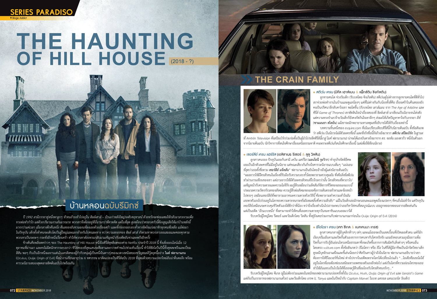 นิตยสาร STARPICS 894 พฤศจิกายน 2018 ปกหน้า Aquaman ปกหลัง Ralph Breaks the Internet