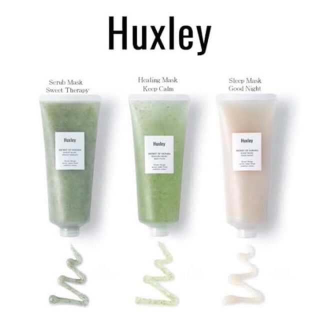 Huxley Spa Routine Trio Set 30 g. (Scrub-Heal-Sleep Mask)