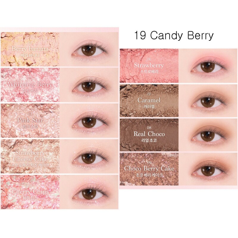 Dasique Shadow Palette Ice Cream Collection 13 g. #19 Candy Berry