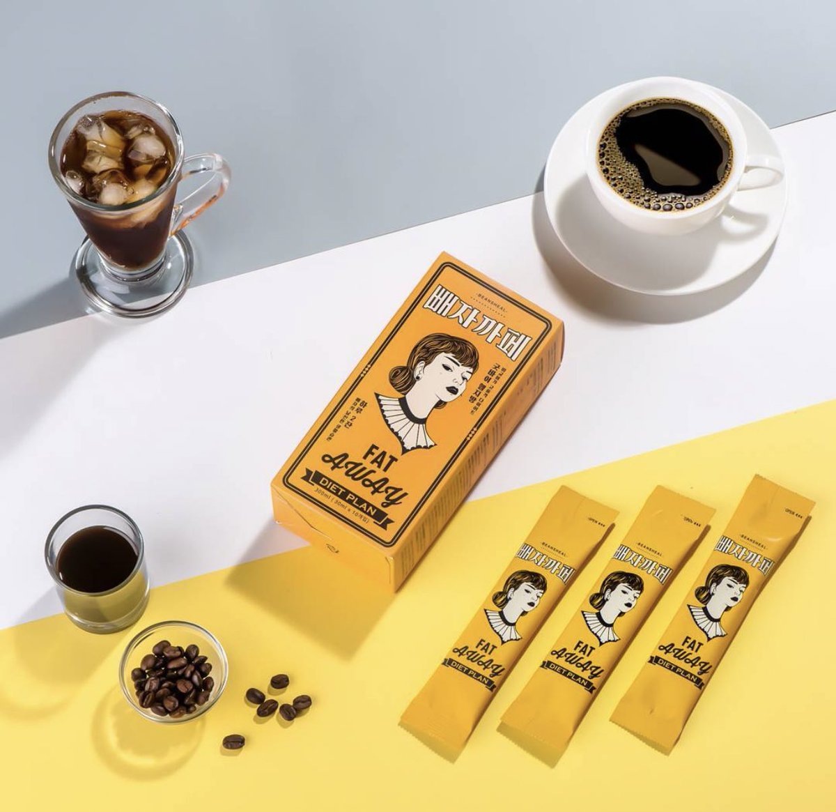 Bbaeza Fat Away Diet Plan Coffee (30 ml. x 7 Sticks)