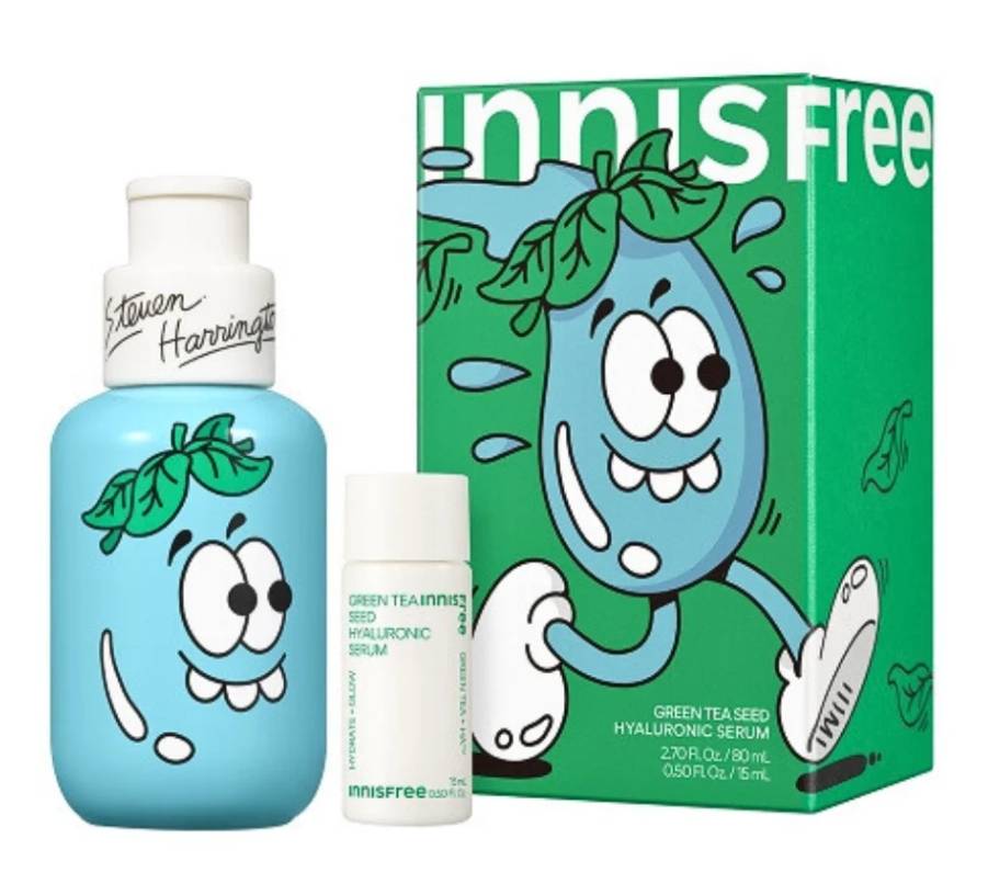 Innisfree Green Tea Seed Hyaluronic Serum Special Set 80 ml. + 15 ml.