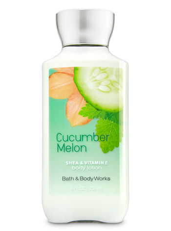 Bath & Body Works Shea Butter & Vitamin E Body Lotion 236 ml. #Cucumber Melon