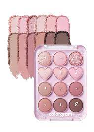 COLORGRAM Pin Point Eyeshadow Palette 9.9 g. #02 Pink+Mauve