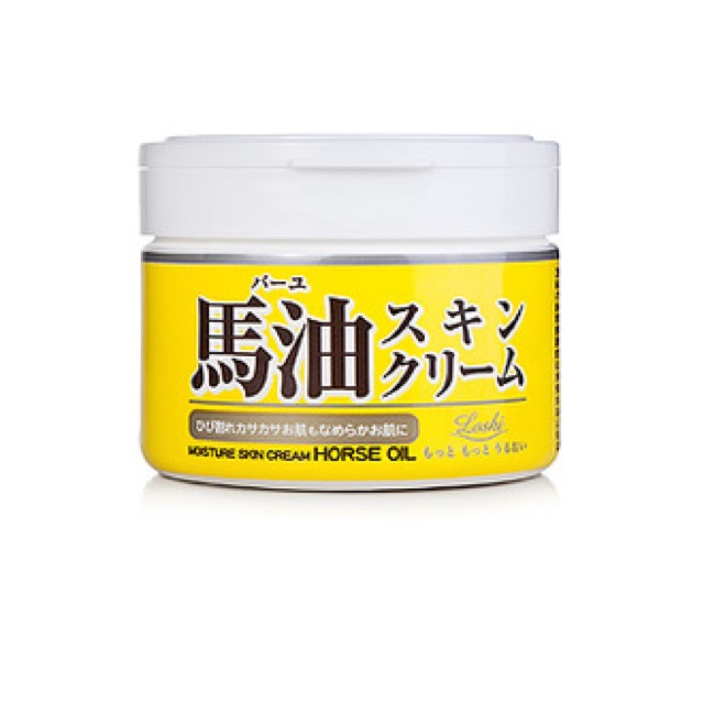 Hokkaido Japan Loshi Horse Oil Moisture Skin Cream 220 g.