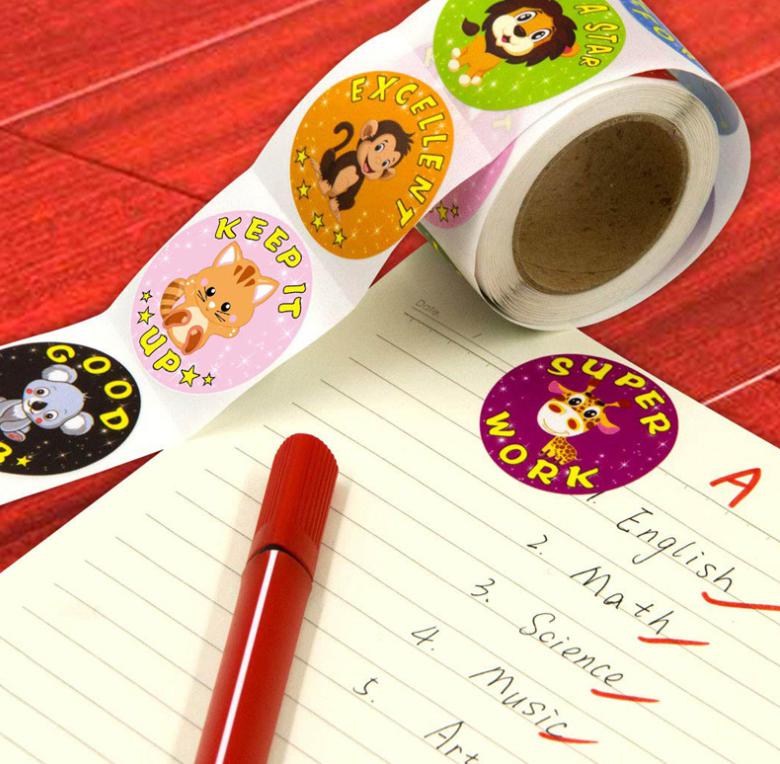 ⭐สติกเกอร์⭐วงกลมลายแฟนซีหลากสี 10 ดวง เส้นรอบวง2.5cm ยาว 27cm (📌เลือกแบบได้) ชิ้นละ 2 บาท✅พร้อมส่ง Ohwowshop สติ๊กเกอร์ ตัวเลข สินค้า ราคาถูก