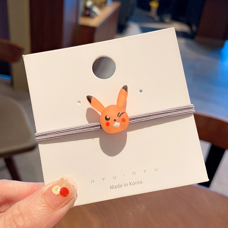 ⚡ยางยืดรัดผม⚡รูปทรงหนูสายฟ้าหัวใสหลากสี คละสี ชิ้นละ 3 บาท ✔️พร้อมส่ง Ohwowshop ยางยืด ยางมัดผม ยางยืดรัดผมเกาหลี ยางรัดผม