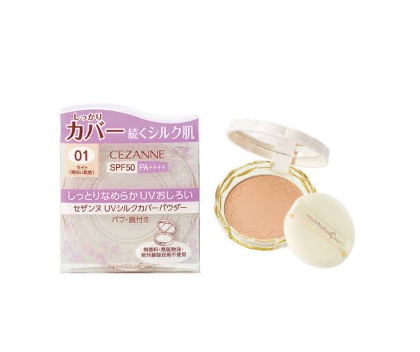 Cezanne UV Silk Cover Powder SPF50 PA++++ 10 g. #01 Light