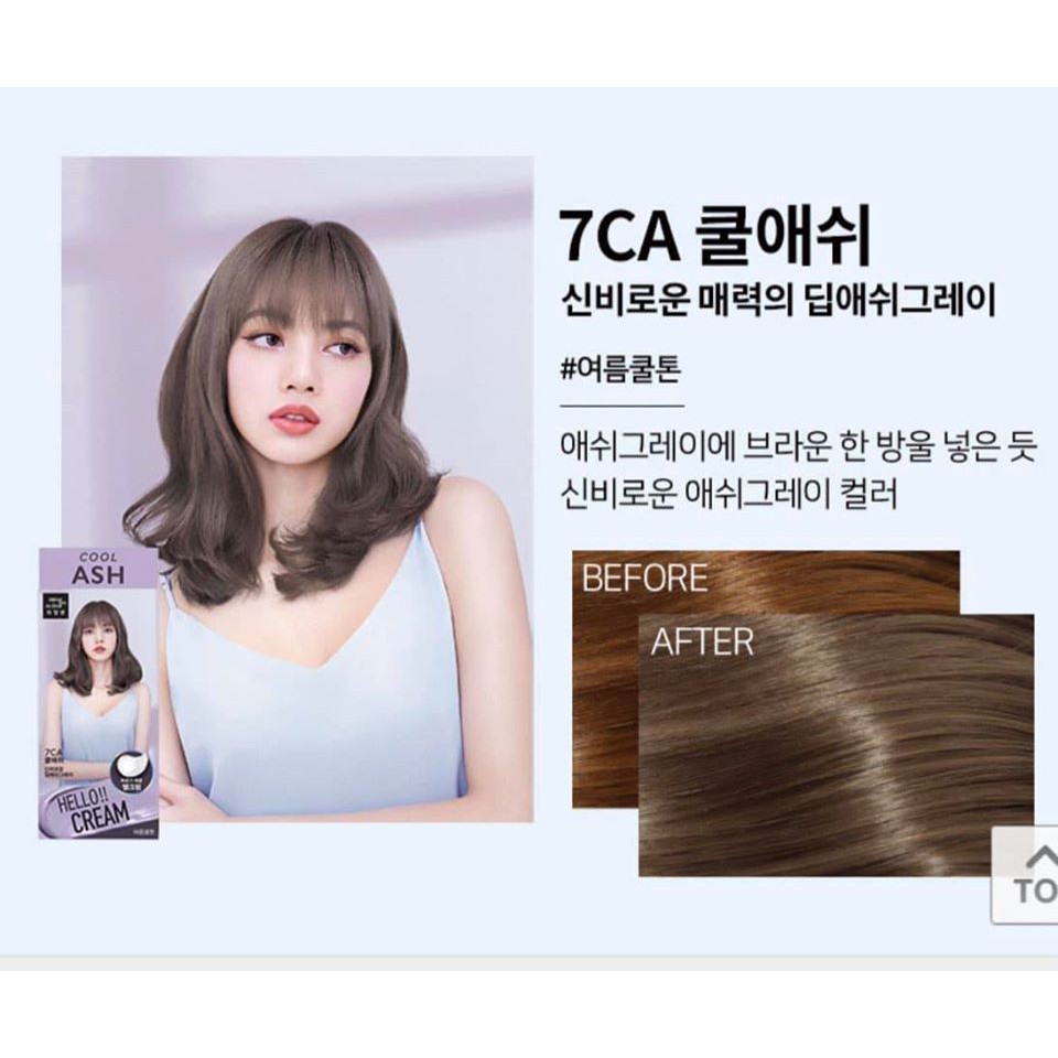 Mise en Scene Hello Cream x Blackpink (7CA Cool Ash)