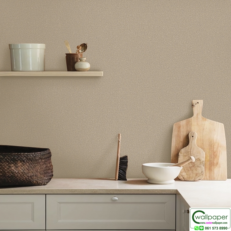 วอลเปเปอร์ สีน้ำตาลเข้ม No.88662-4