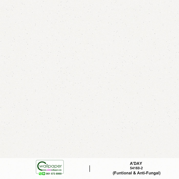 วอลเปเปอร์สีขาวครีม มีกลิตเตอร์สีเงิน No.54160-2