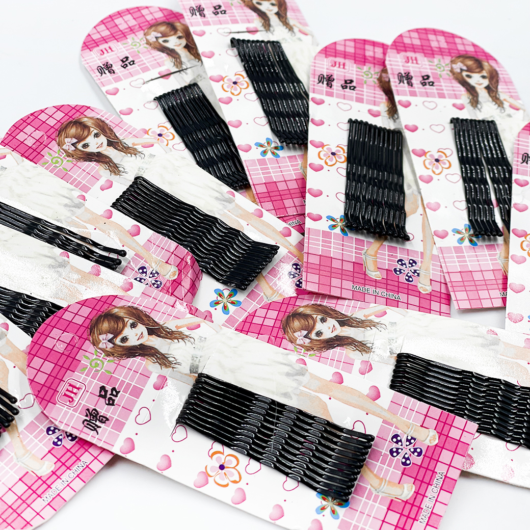 🖤กิ๊บหนีบผม🖤กิ๊บดำ กลัดผม กิ๊บดำติดผม 1 แพ็คมี 10ชิ้น ราคา 1 บาท พร้อมส่ง Ohwowshop กิ๊บเกาหลี กิ๊บเก็บผม กิ๊บนอน กิ๊บรวบผม