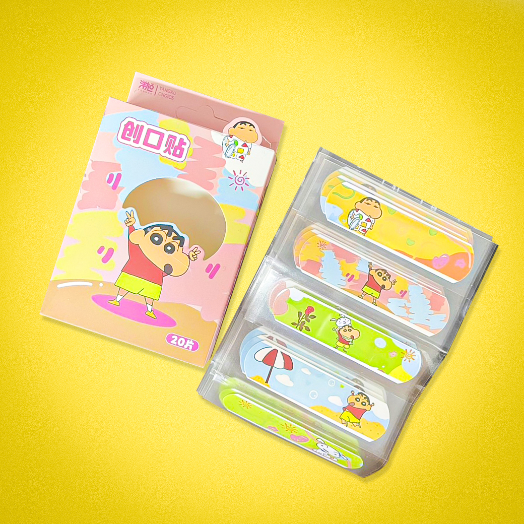 🩹🌈พลาสเตอร์ปิดแผล🌈ลายการ์ตูน 💛 1 แผ่น🧡 📌สินค้าคละตามแบบ ✔️พร้อมส่งในไทย พลาสเตอร์