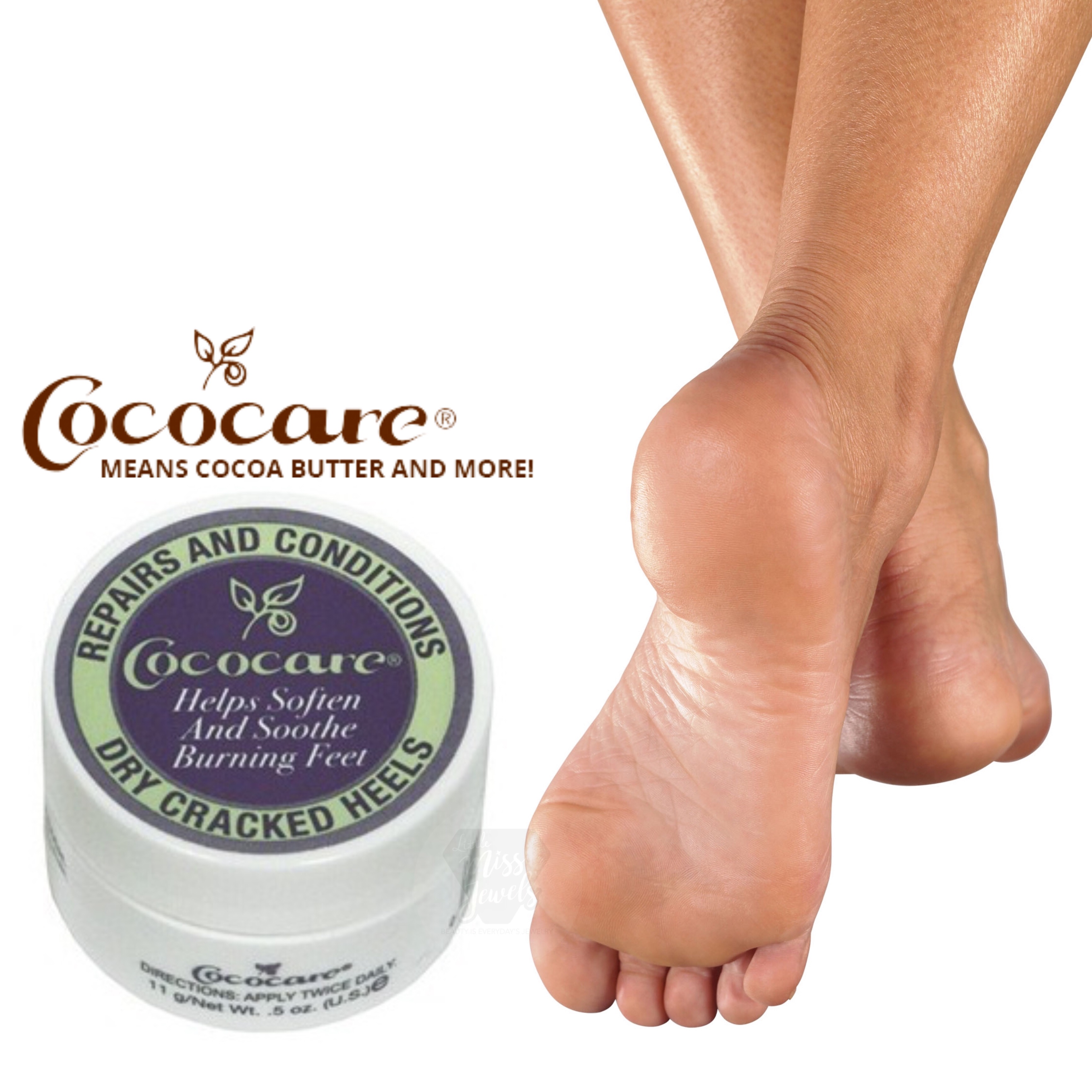 Cococare Repairs and Conditions Dry Cracked Heels 11 g.