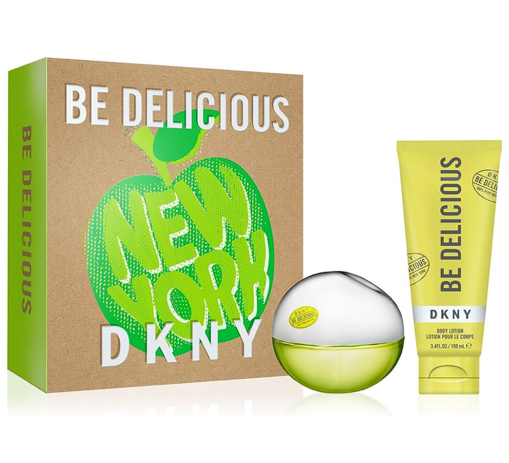 Be Delicious by DKNY Gift Set 3.4 oz EDP + Body Lotion for Women