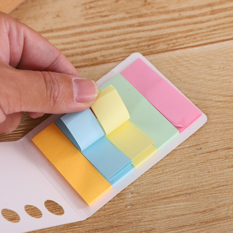 🌈กระดาษบันทึกข้อความแบบพับ 5แถวปกขาว 1*4.4 cm( 1ชิ้นมี 85-90 แผ่นโดยประมาณ )ชิ้นละ 6.5 บาท ✔️พร้อมส่ง Ohwowshop ข้อความ กระดาษ