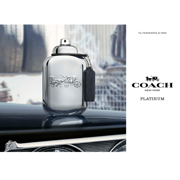 Coach Platinum Eau De Parfum for Men 100 ml. (Tester Box)
