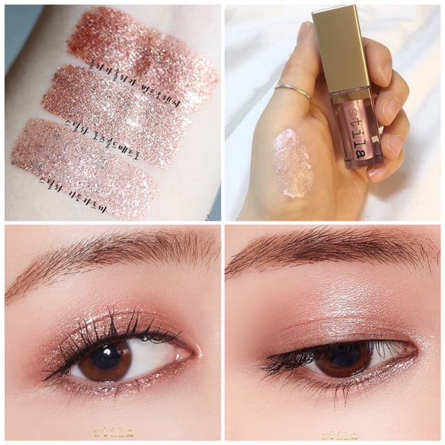 STILA Glitter & Glow Liquid Eye Shadow 4.5 ml. #Kitten Karma