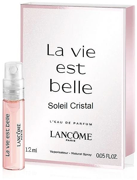 Lancome La vie est belle Soleil Cristal EDP 1.2 ml.
