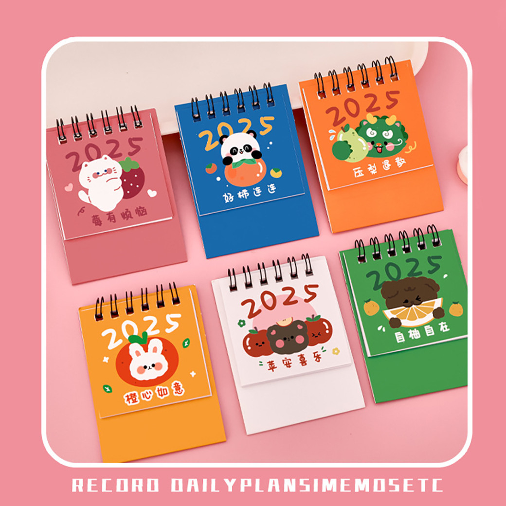 ⭐📆ปฎิทิน Mimiน่ารัก⭐ปี 2025 เลือกลาย✔️พร้อมส่งในไทย ปฏิทินตั้งโต๊ะ 2568 ปฎิทินขนาดพกพา ของแจกปีใหม่