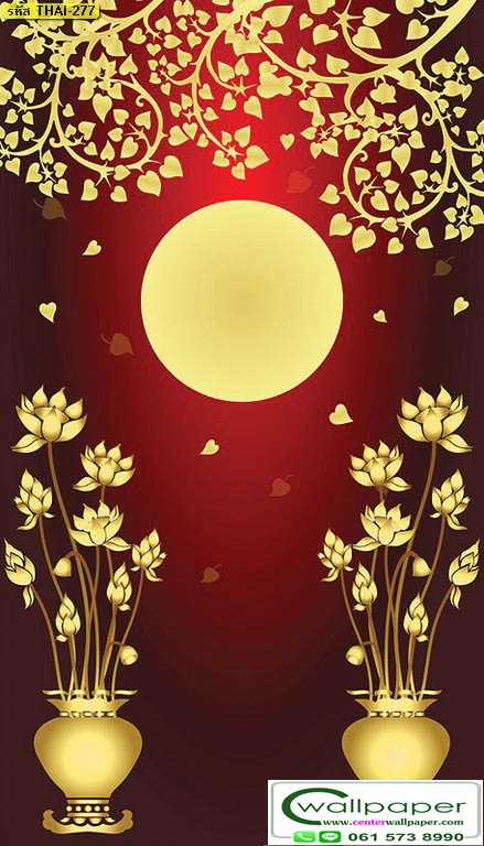 วอลเปเปอร์สั่งพิมพ์ภาพดอกบัว