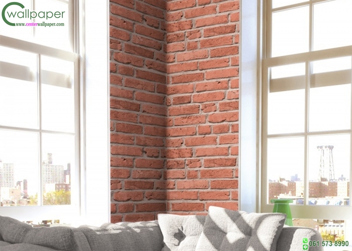 วอลเปเปอร์ลายอิฐแดง