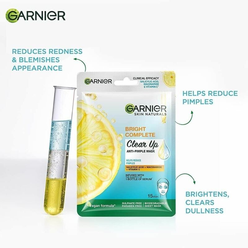 Garnier Skin Naturals Bright Complete Clear Up Anti-Acne Mask 23 g.