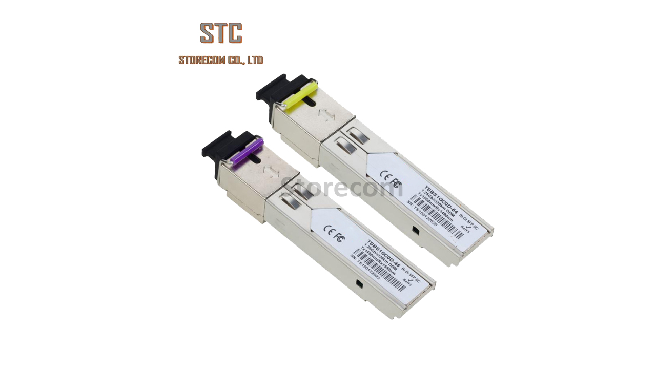 SFP Transceiver BiDi 1.25Gb/s EZX 120km Tx1490/1550nm SC SM (A,B)