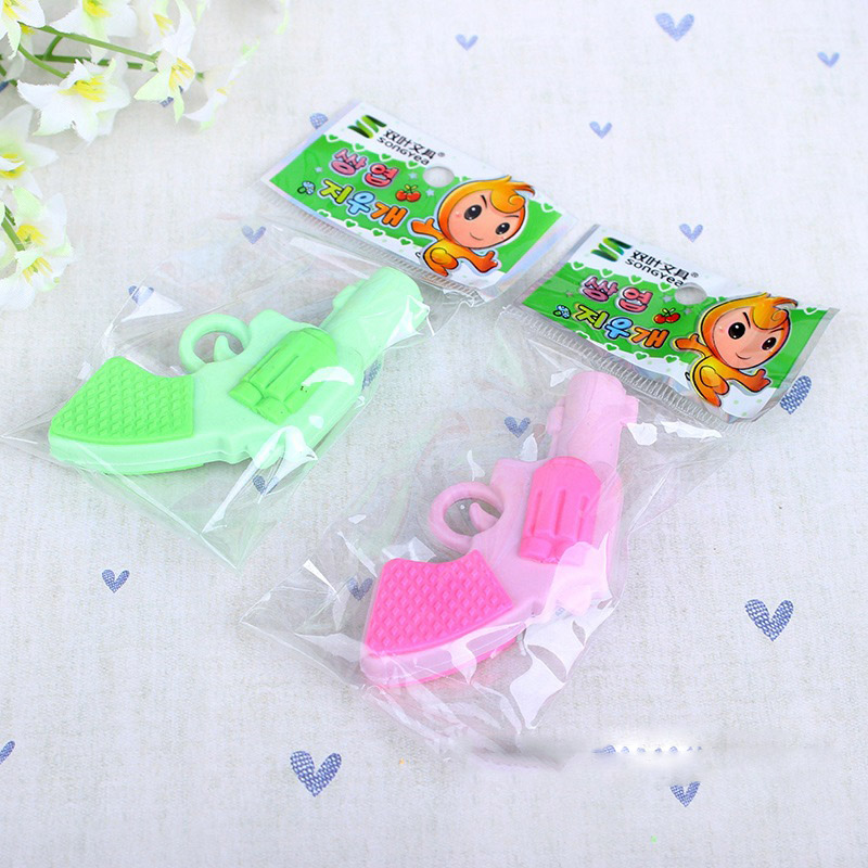 ยางลบปืน [สุ่มสี] ชิ้นละ 3 บาท Ohwowshop