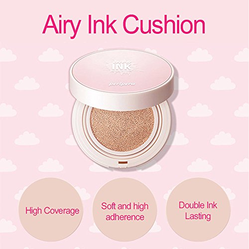 Peripera Airy Ink Cushion #2 Beige ผิวขาวเหลือง