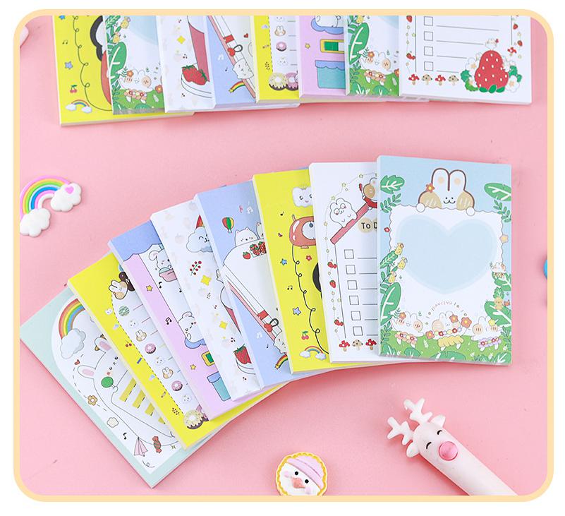 ⭐กระดาษโน๊ตกาวในตัว Sticky Not เดอะแก๊ง Happy 50แผ่น 9x6.5cm ราคา 7 บาท/📌เลือกแบบสินค้า ✔️พร้อมส่ง Ohwowshop เครื่องเขียน สวยงาม ข้อความ