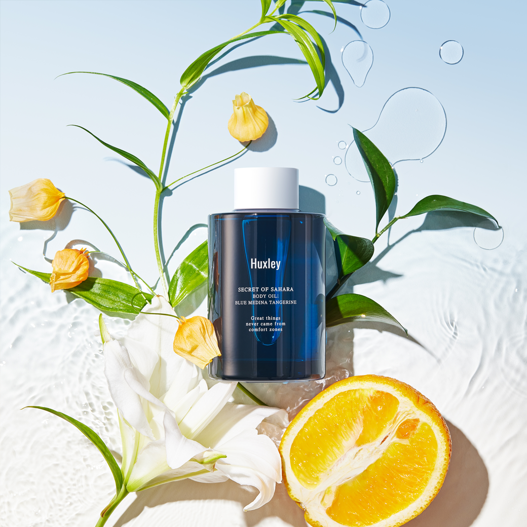 Huxley Body Oil Blue Medina Tangerine 100 ml.