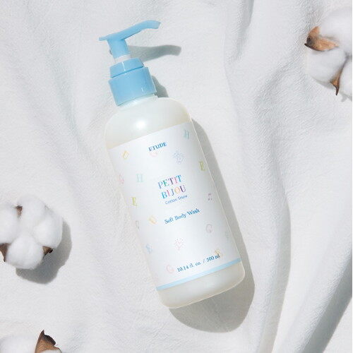 Etude House Petit Bijou Cotton Snow Soft Body Wash 300 ml.