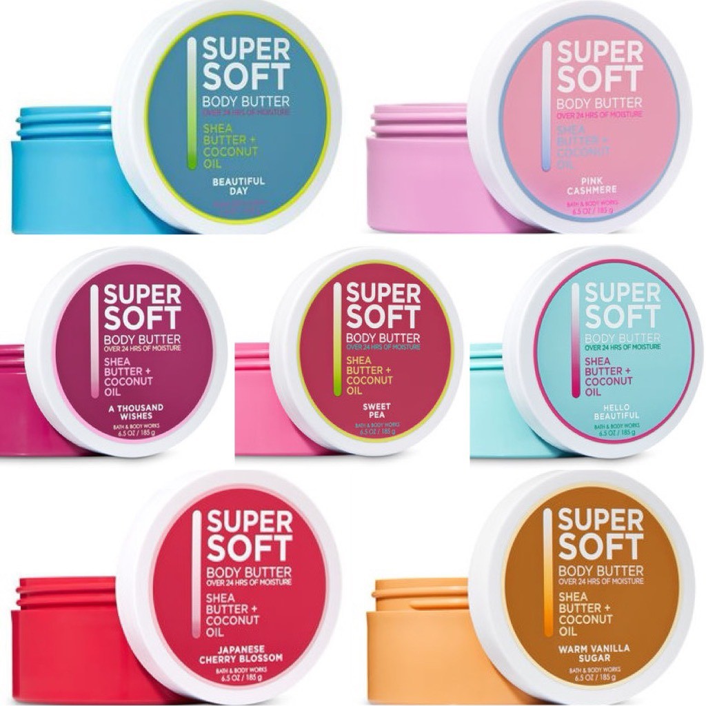 Bath & Body Works Super Soft Body Butter 185 g. #Japanese Cherry Blossom