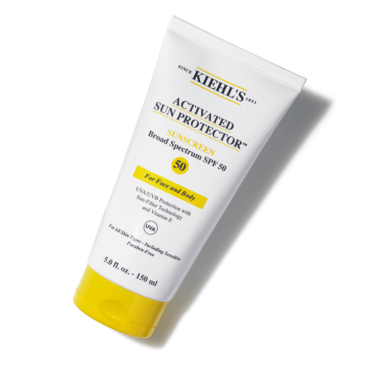 Kiehl's Activated Sun Protector Sunscreen For Face and Body SPF50 150 ml.