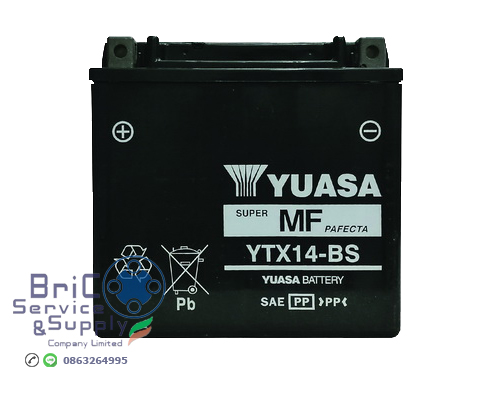 YUASA YTX14-BS 12Volt. 12Amp.
