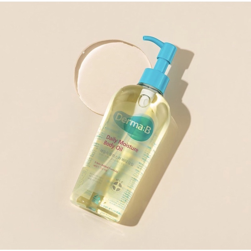 Derma:B Daily Moisture Body Oil 200 ml.